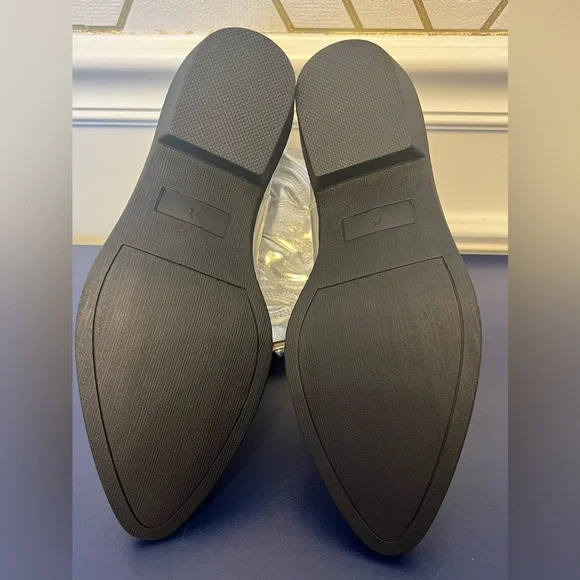 MYSOFT Silver Mid Calf Cowboy Boots Sz 7.5 - Picture 10 of 10